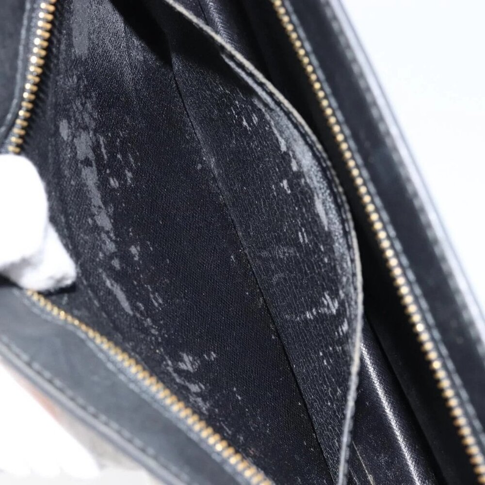 LOUIS VUITTON Epi Pochette Homme Clutch Bag Black Noir - Picture 11 of 16